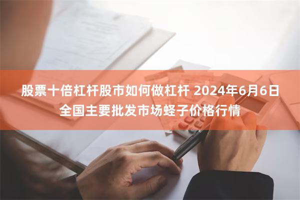 股票十倍杠杆股市如何做杠杆 2024年6月6日全国主要批发市场蛏子价格行情