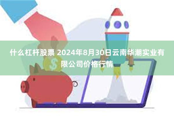 什么杠杆股票 2024年8月30日云南华潮实业有限公司价格行情