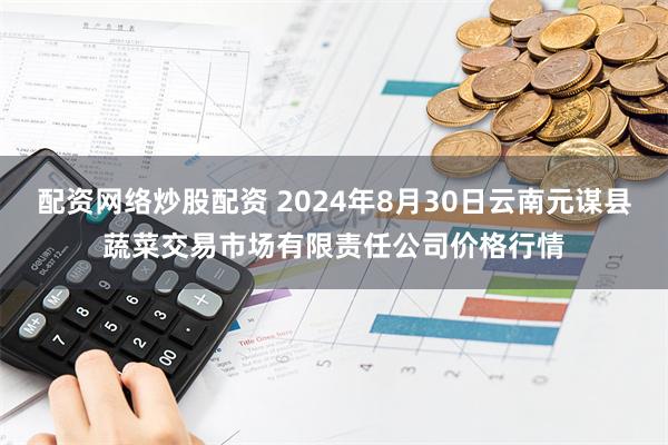 配资网络炒股配资 2024年8月30日云南元谋县蔬菜交易市场有限责任公司价格行情