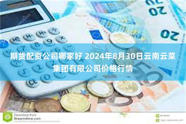 期货配资公司哪家好 2024年8月30日云南云菜集团有限公司价格行情