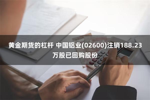 黄金期货的杠杆 中国铝业(02600)注销188.23万股已回购股份